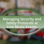 Managing Security and Safety Protocols at Live Music Events