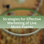 Strategies for Effective Marketing of Live Music Events